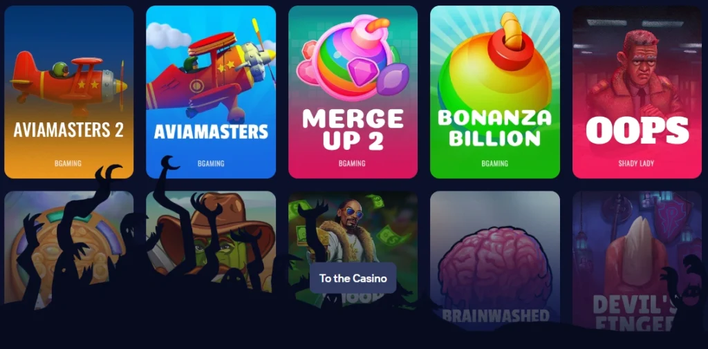 Voorvertoning affiliate-landingspagina van Zombillion Casino